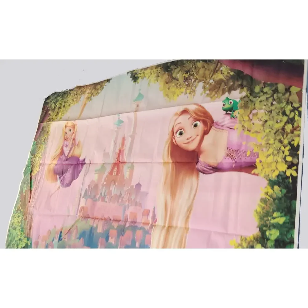 Rapunzel Tangled Birthday Backdrop 5x3 ft Princess Castle Party Banner Vinyl